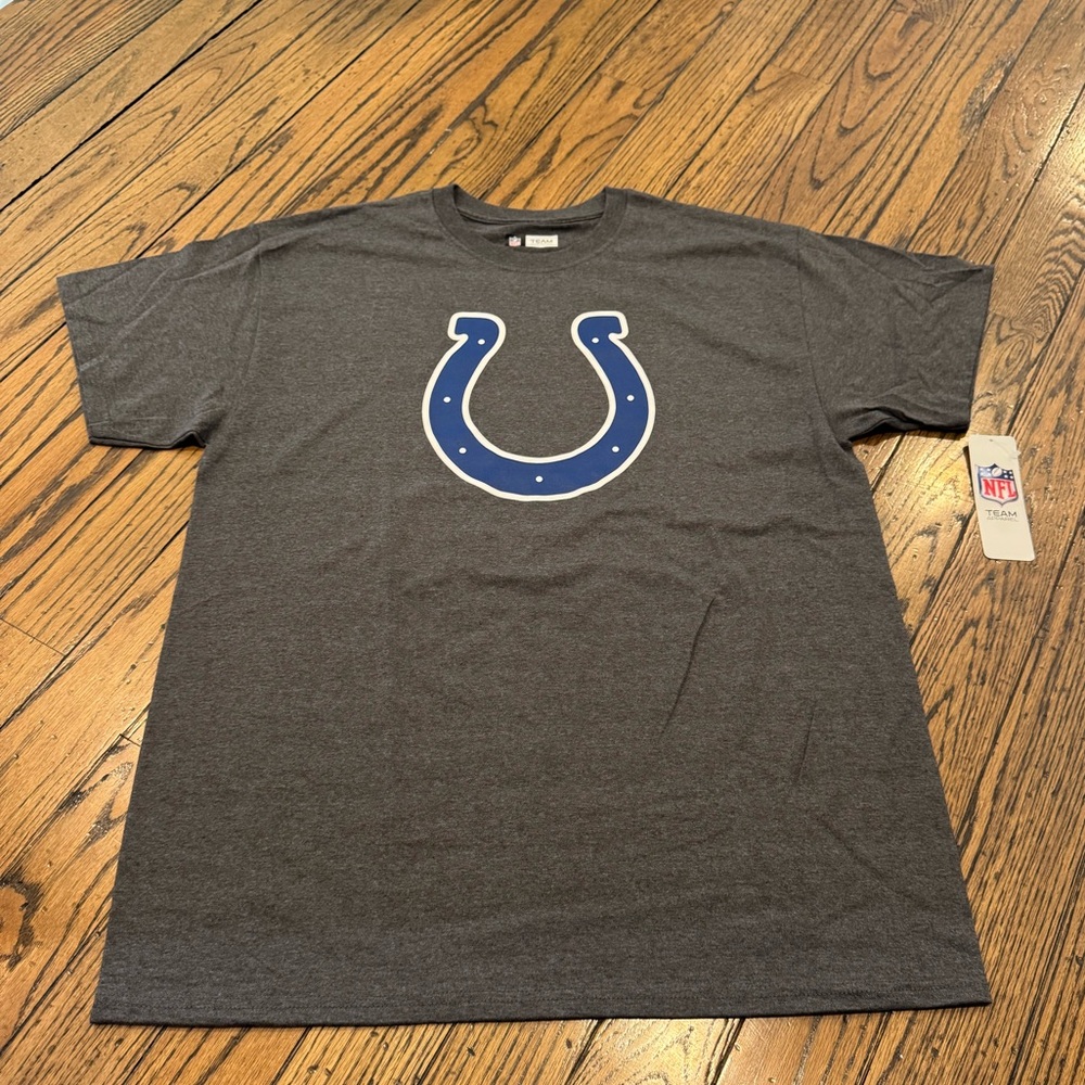 Indianapolis Colts Grey NFL Logo T-Shirt